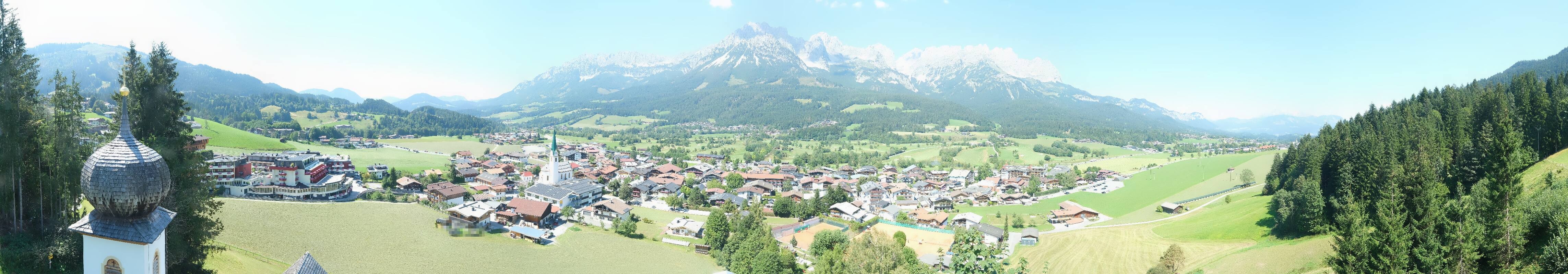 Archiv Foto Webcam Ellmau, Wilder Kaiser