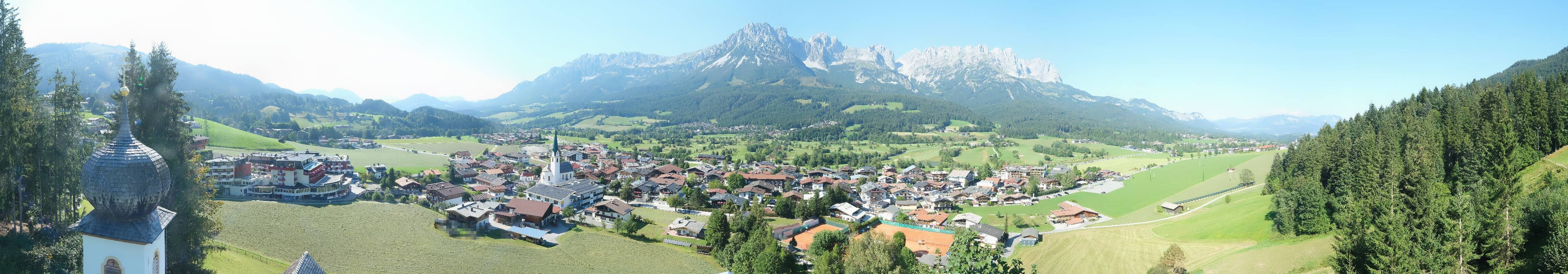 Archiv Foto Webcam Ellmau, Wilder Kaiser