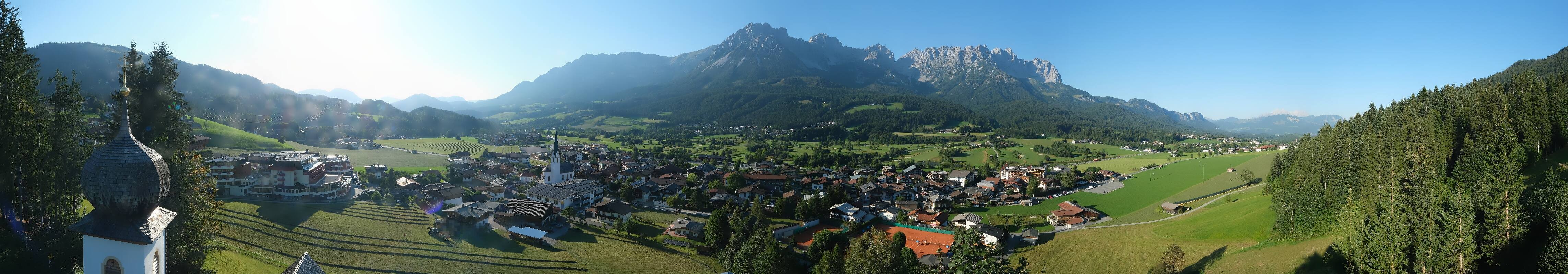 Archiv Foto Webcam Ellmau, Wilder Kaiser