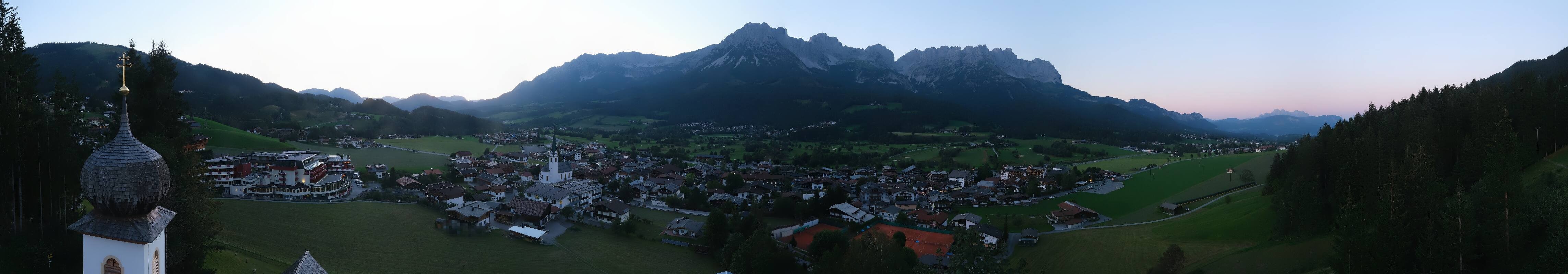 Archiv Foto Webcam Ellmau, Wilder Kaiser