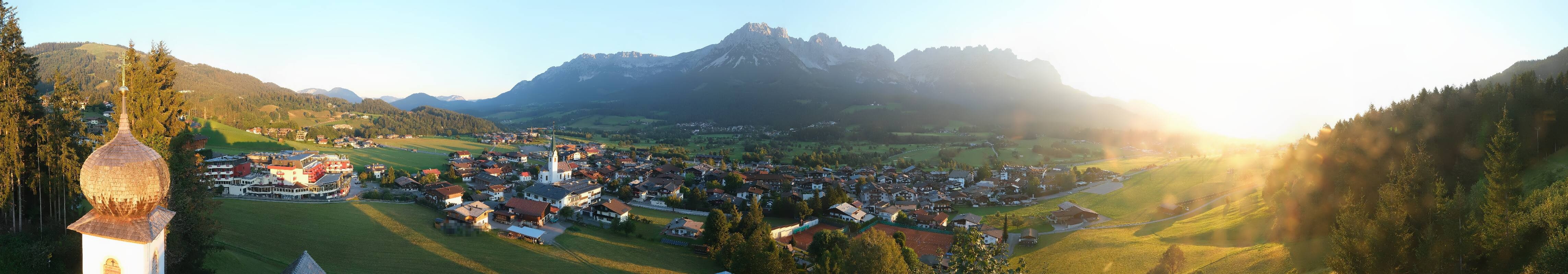 Archiv Foto Webcam Ellmau, Wilder Kaiser