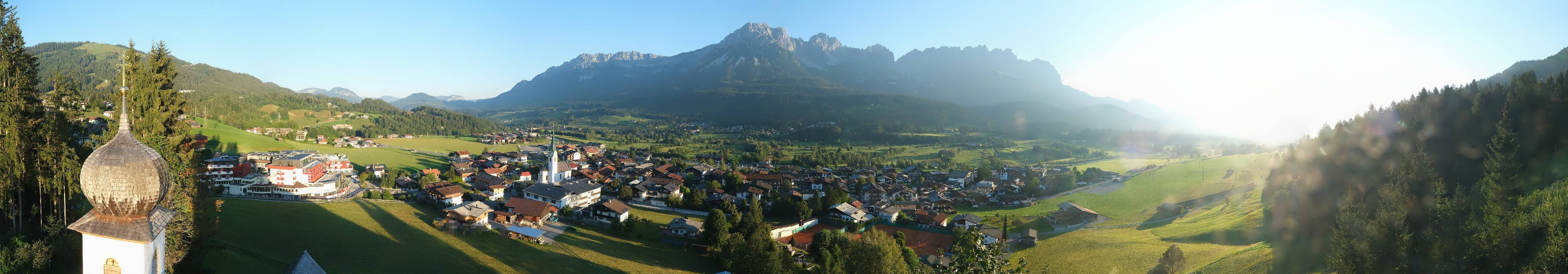 Archiv Foto Webcam Ellmau, Wilder Kaiser