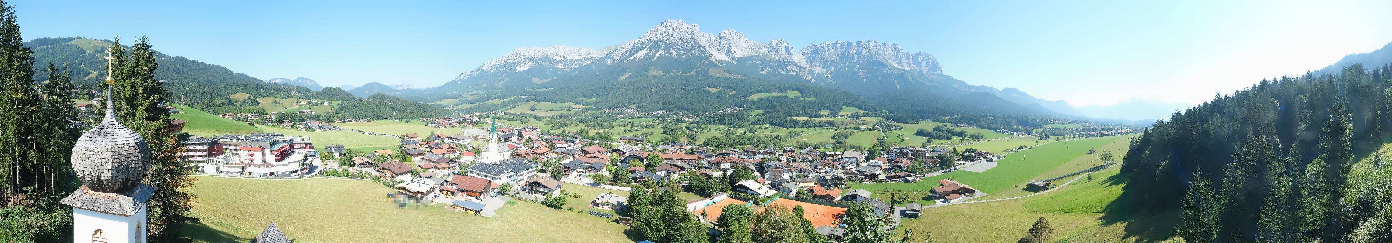 Archiv Foto Webcam Ellmau, Wilder Kaiser