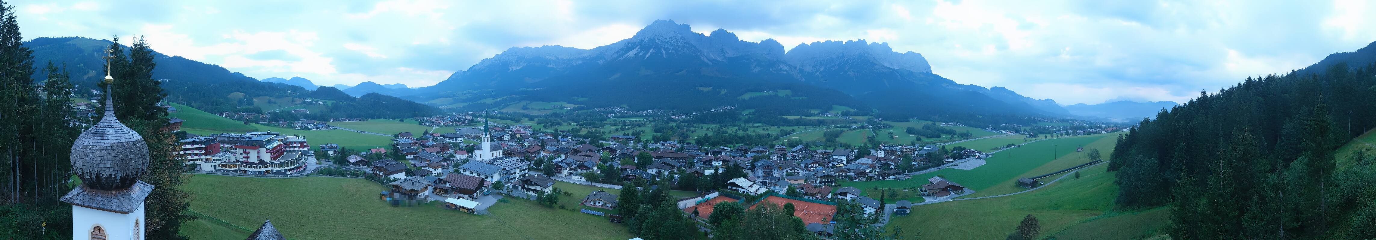 Archiv Foto Webcam Ellmau, Wilder Kaiser
