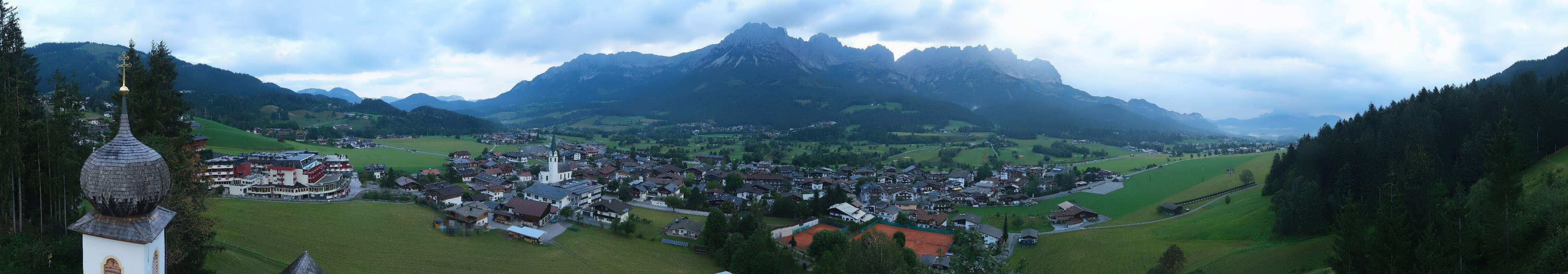 Archiv Foto Webcam Ellmau, Wilder Kaiser