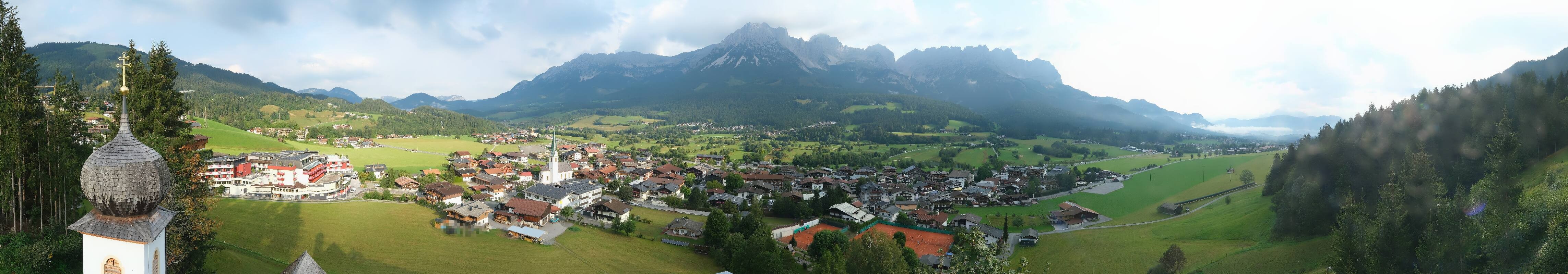 Archiv Foto Webcam Ellmau, Wilder Kaiser