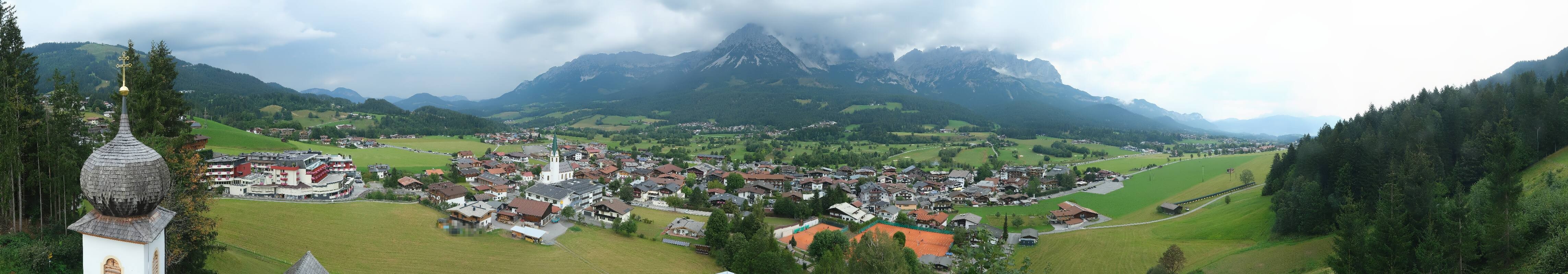 Archiv Foto Webcam Ellmau, Wilder Kaiser