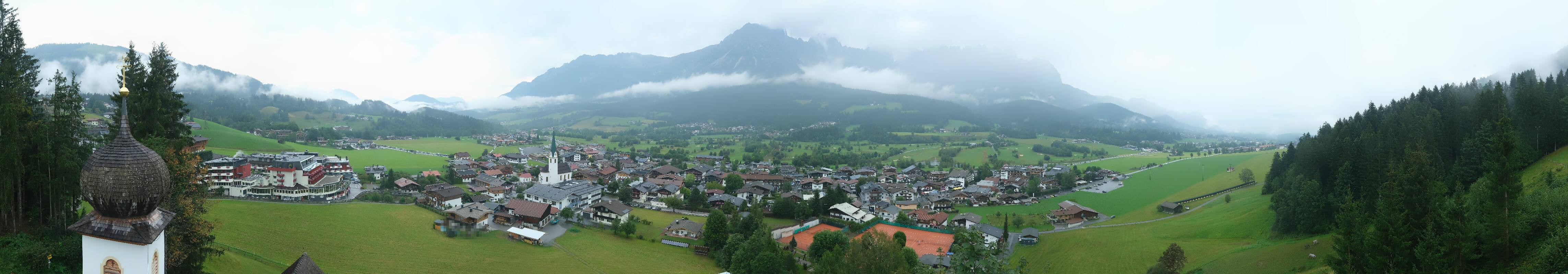 Archiv Foto Webcam Ellmau, Wilder Kaiser