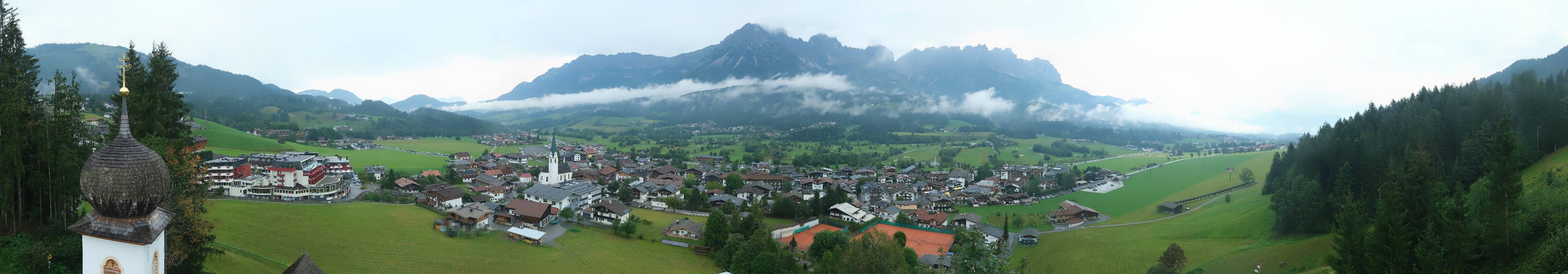 Archiv Foto Webcam Ellmau, Wilder Kaiser