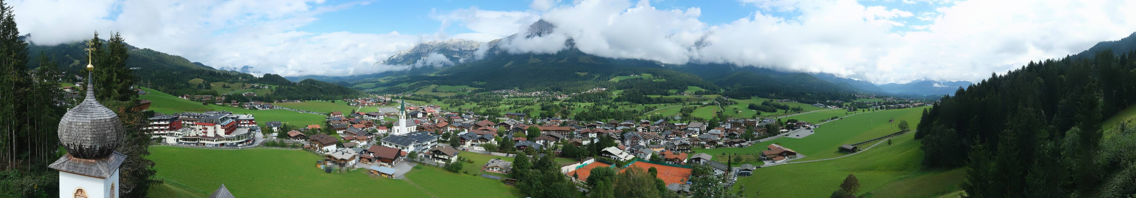 Archiv Foto Webcam Ellmau, Wilder Kaiser
