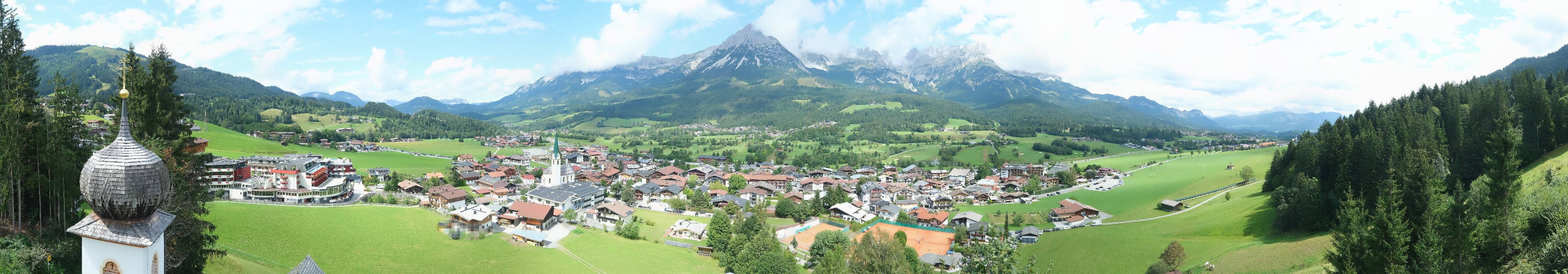 Archiv Foto Webcam Ellmau, Wilder Kaiser