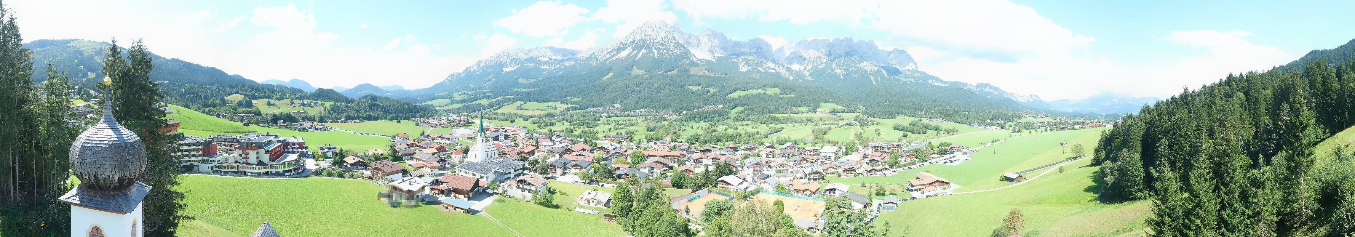 Archiv Foto Webcam Ellmau, Wilder Kaiser