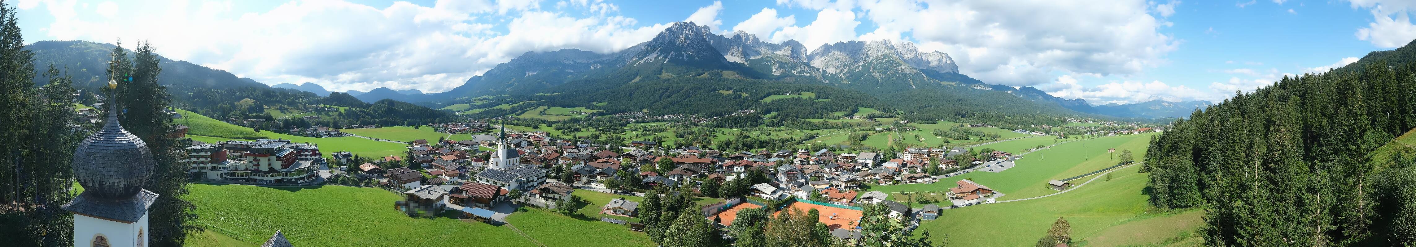 Archiv Foto Webcam Ellmau, Wilder Kaiser