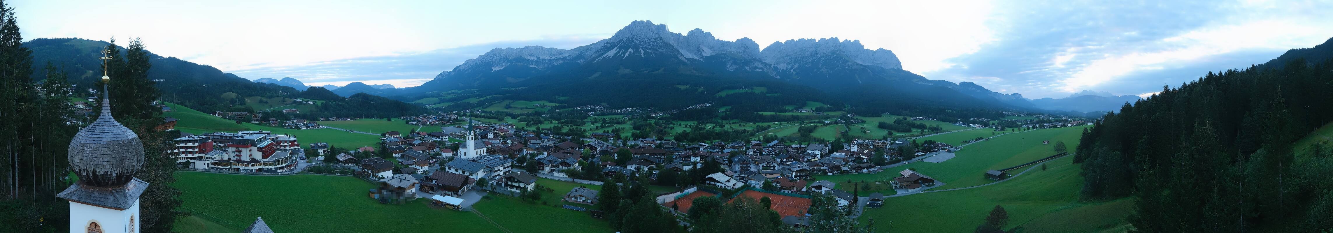 Archiv Foto Webcam Ellmau, Wilder Kaiser