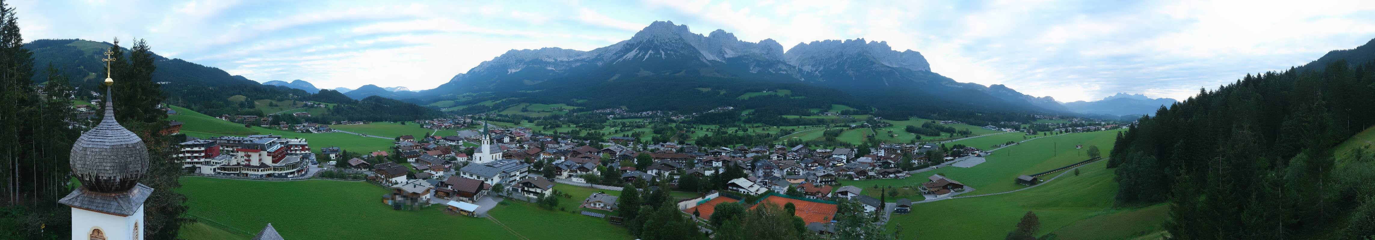 Archiv Foto Webcam Ellmau, Wilder Kaiser