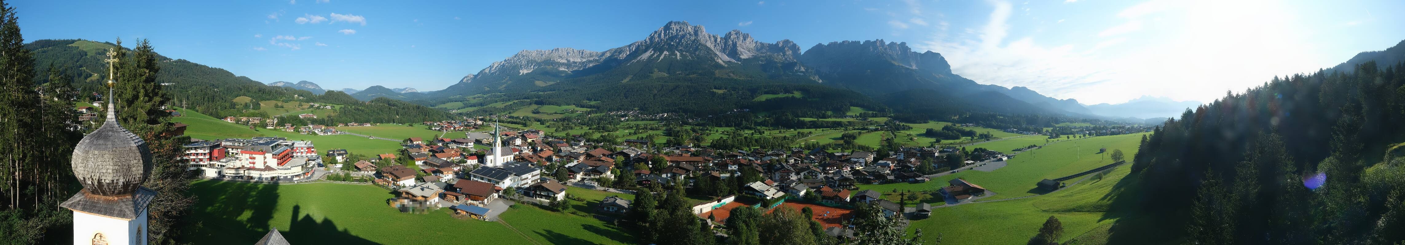 Archiv Foto Webcam Ellmau, Wilder Kaiser