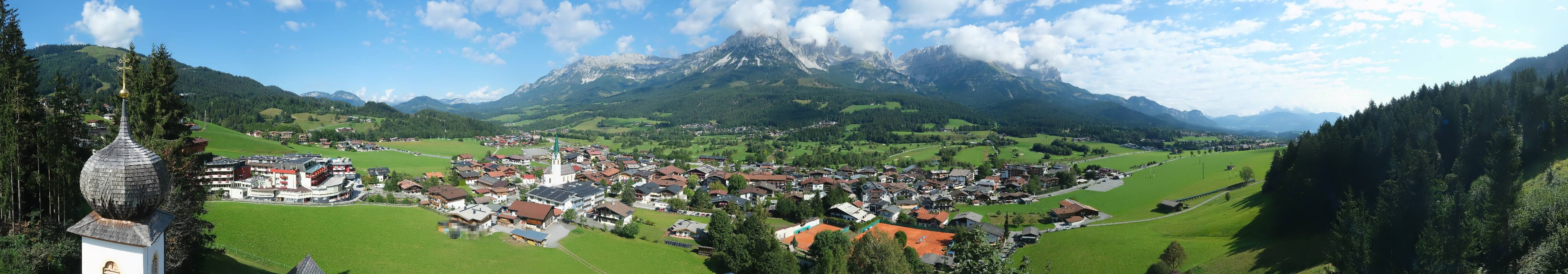 Archiv Foto Webcam Ellmau, Wilder Kaiser
