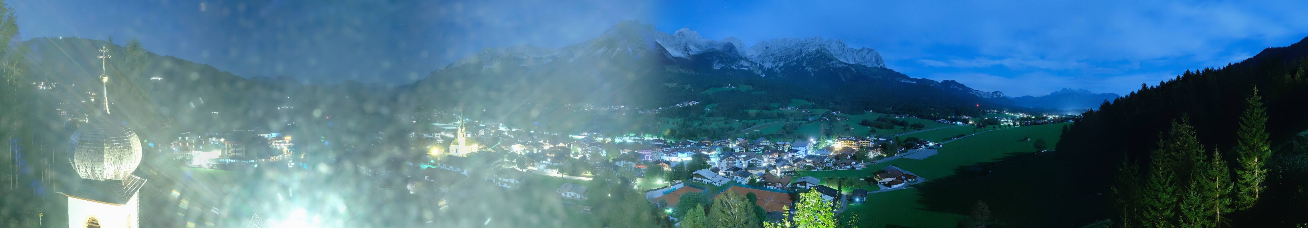 Archiv Foto Webcam Ellmau, Wilder Kaiser