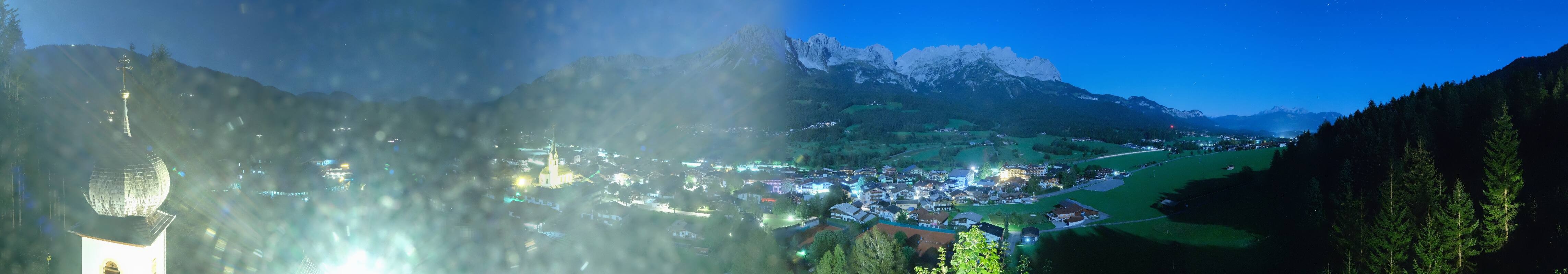 Archiv Foto Webcam Ellmau, Wilder Kaiser