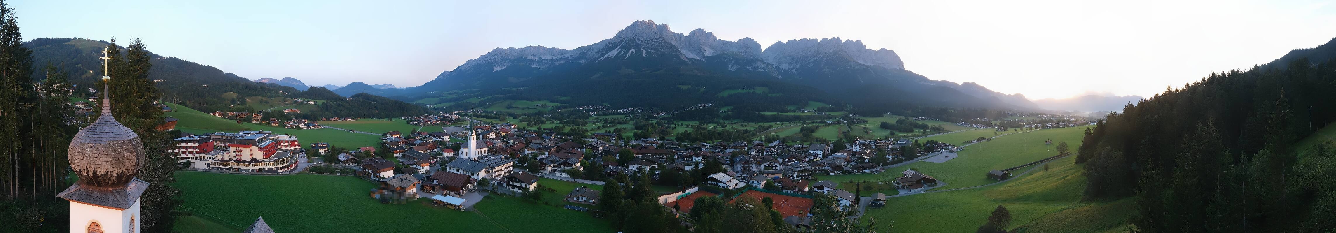 Archiv Foto Webcam Ellmau, Wilder Kaiser