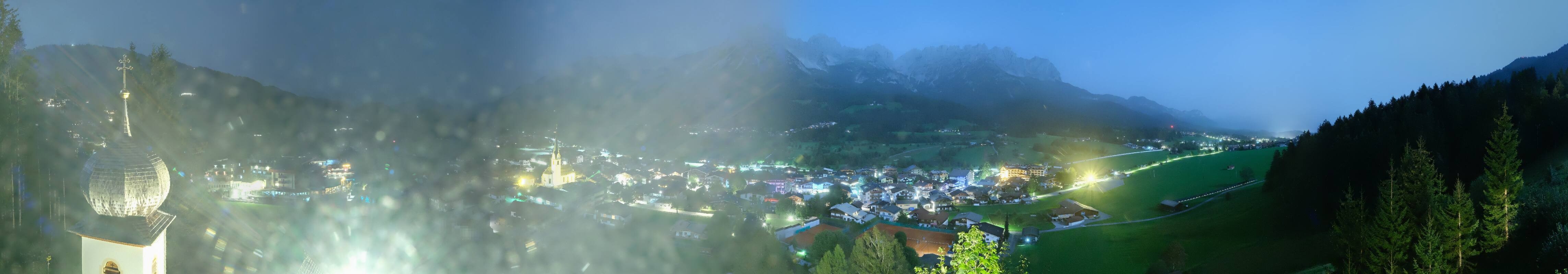 Archiv Foto Webcam Ellmau, Wilder Kaiser