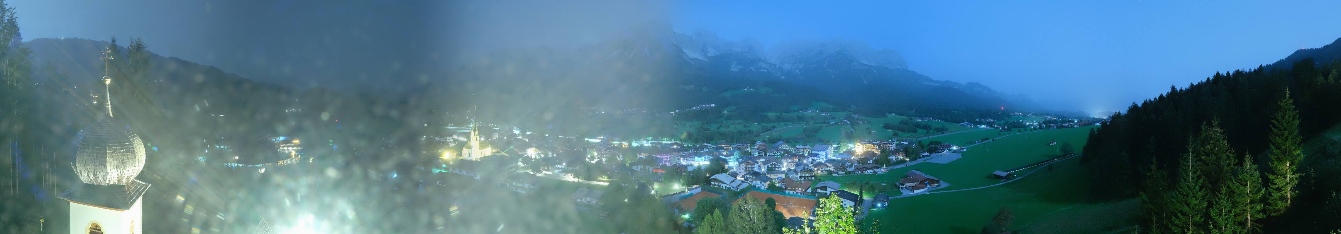 Archiv Foto Webcam Ellmau, Wilder Kaiser