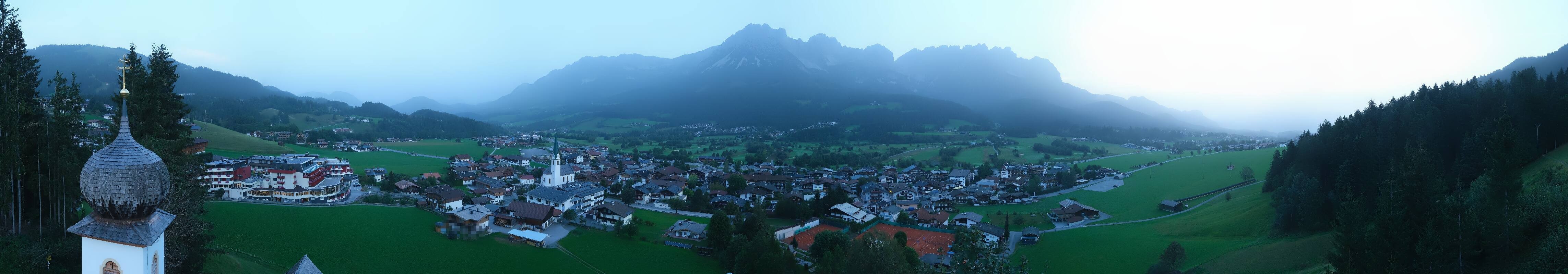 Archiv Foto Webcam Ellmau, Wilder Kaiser