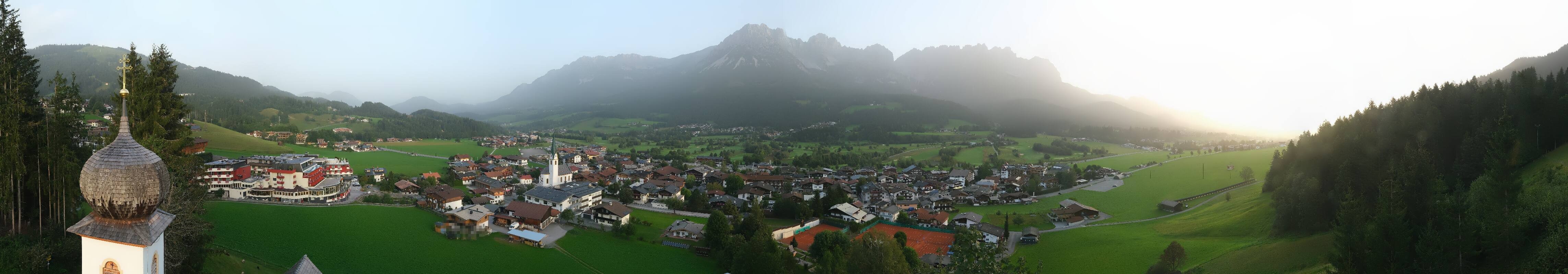 Archiv Foto Webcam Ellmau, Wilder Kaiser
