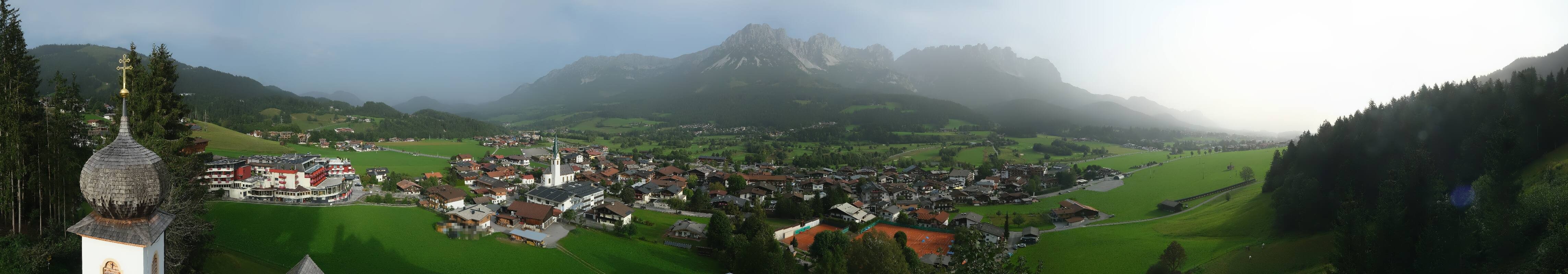 Archiv Foto Webcam Ellmau, Wilder Kaiser