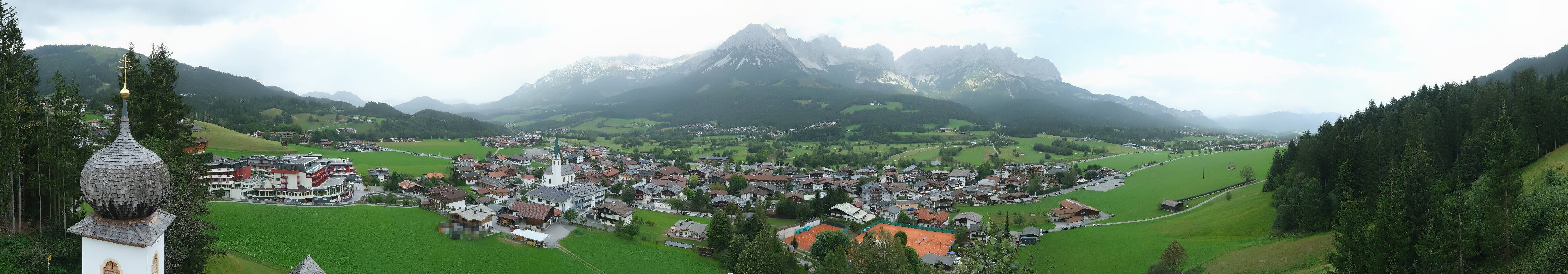 Archiv Foto Webcam Ellmau, Wilder Kaiser
