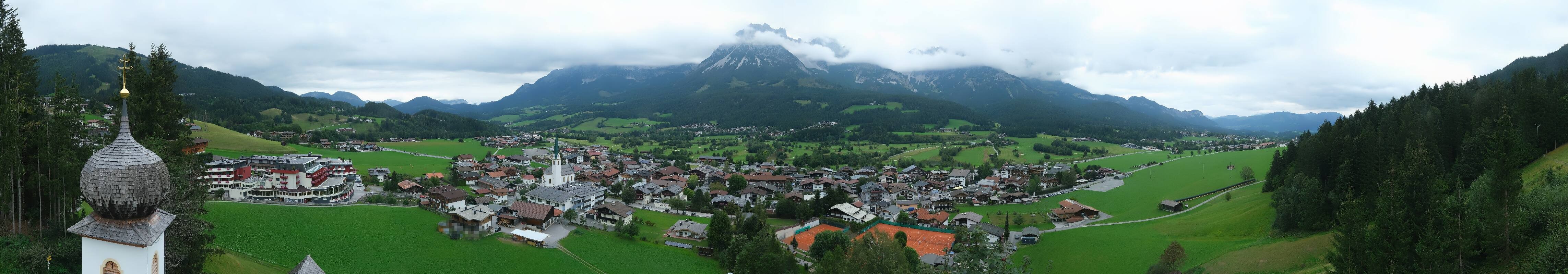 Archiv Foto Webcam Ellmau, Wilder Kaiser