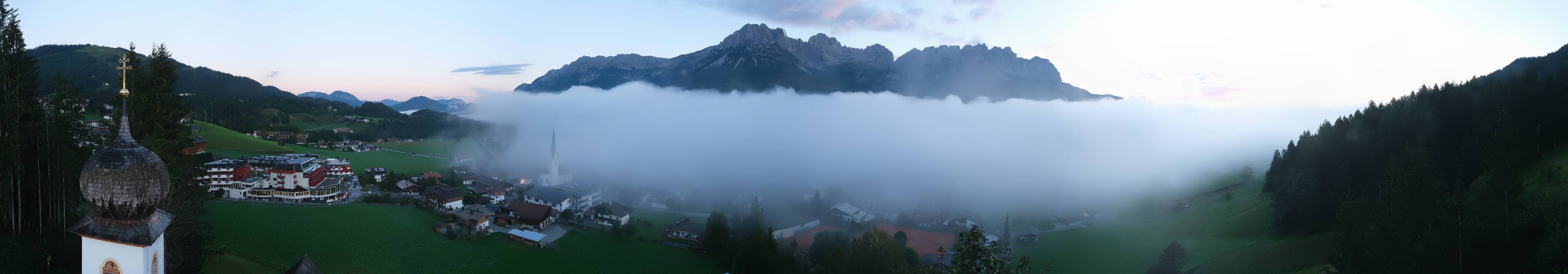 Archiv Foto Webcam Ellmau, Wilder Kaiser
