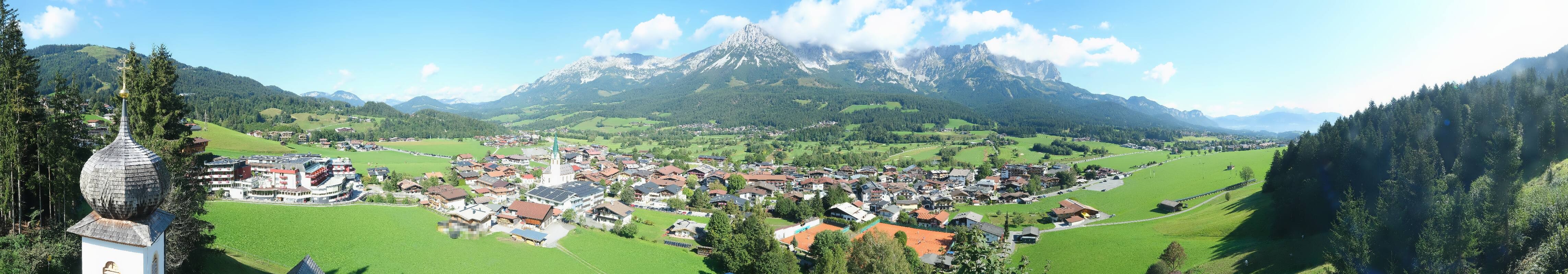 Archiv Foto Webcam Ellmau, Wilder Kaiser