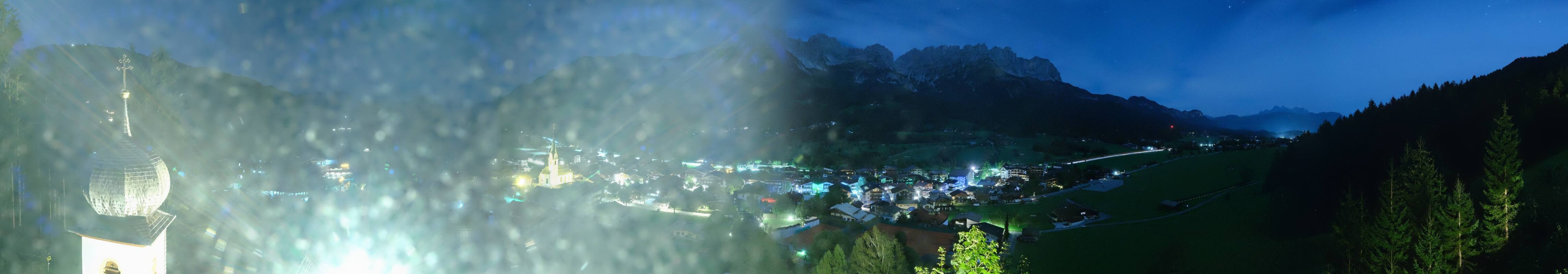 Archiv Foto Webcam Ellmau, Wilder Kaiser
