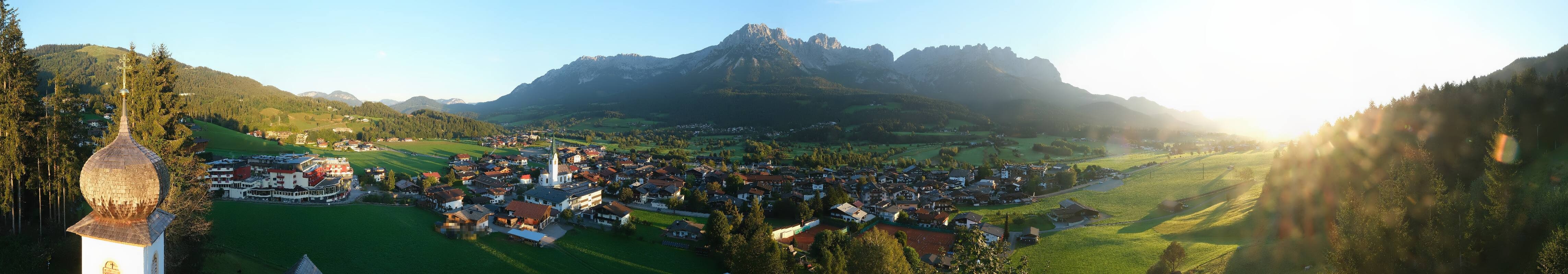 Archiv Foto Webcam Ellmau, Wilder Kaiser