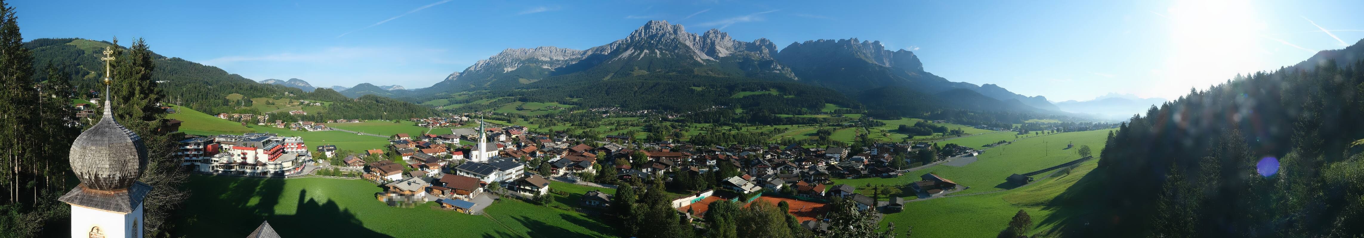 Archiv Foto Webcam Ellmau, Wilder Kaiser