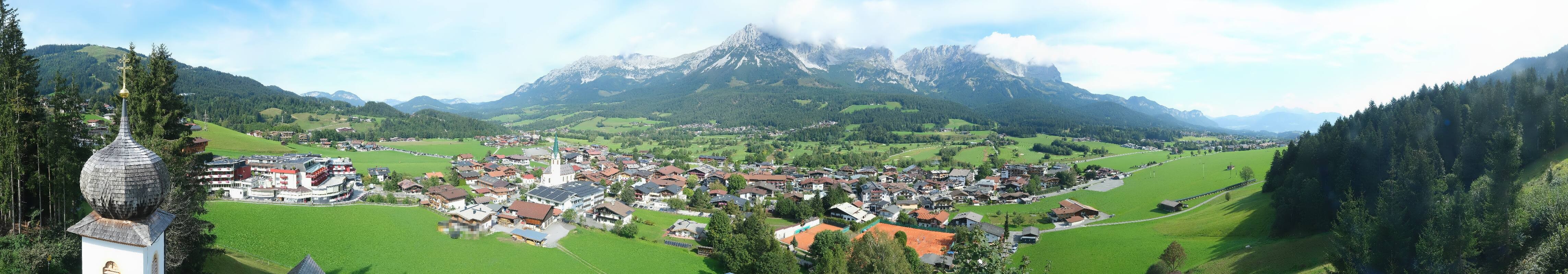 Archiv Foto Webcam Ellmau, Wilder Kaiser