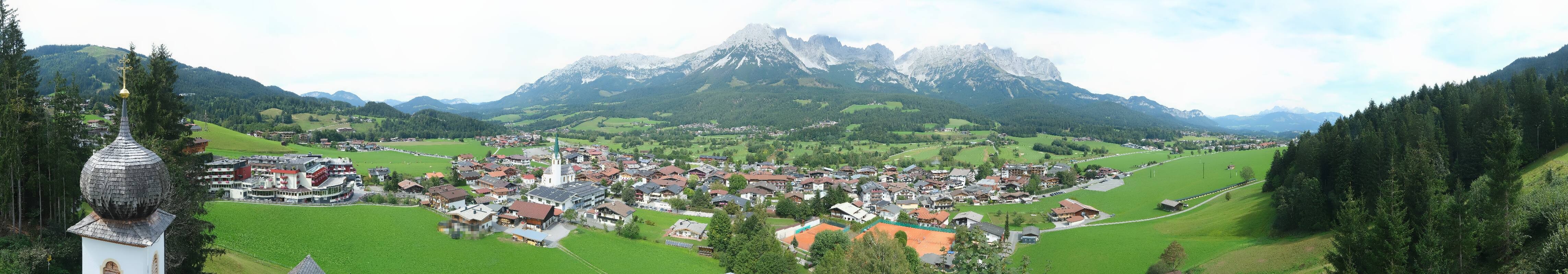 Archiv Foto Webcam Ellmau, Wilder Kaiser