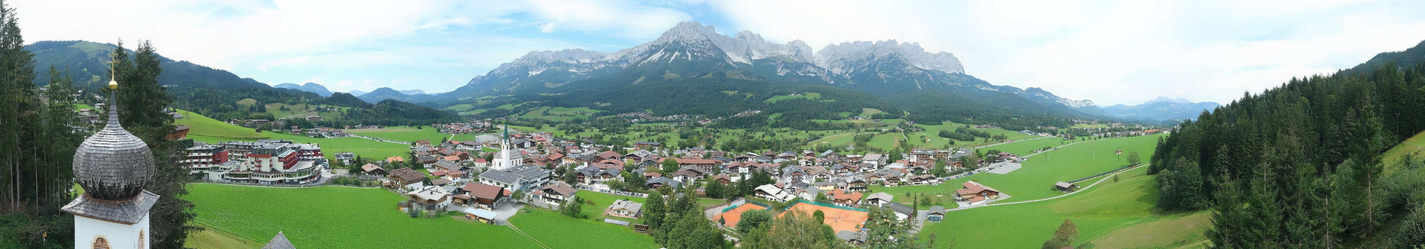 Archiv Foto Webcam Ellmau, Wilder Kaiser
