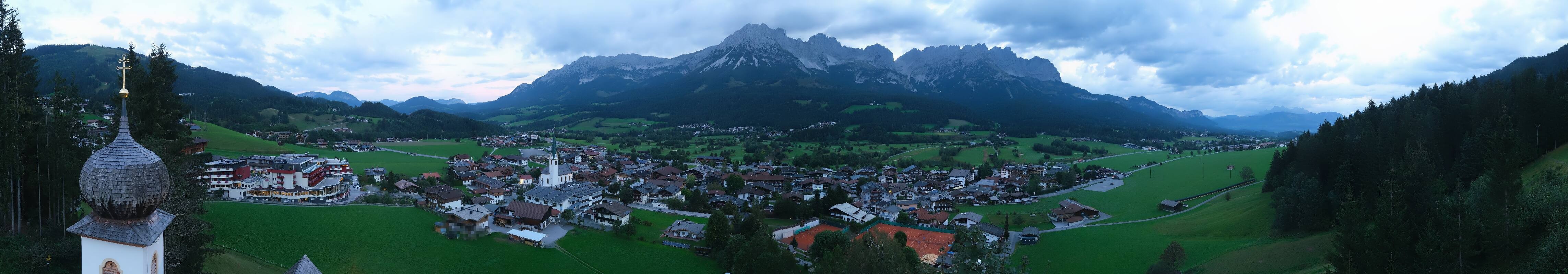 Archiv Foto Webcam Ellmau, Wilder Kaiser