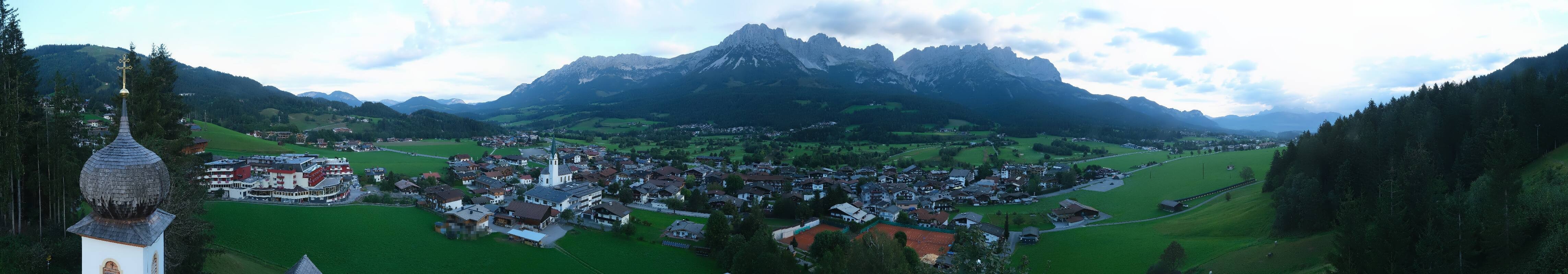Archiv Foto Webcam Ellmau, Wilder Kaiser