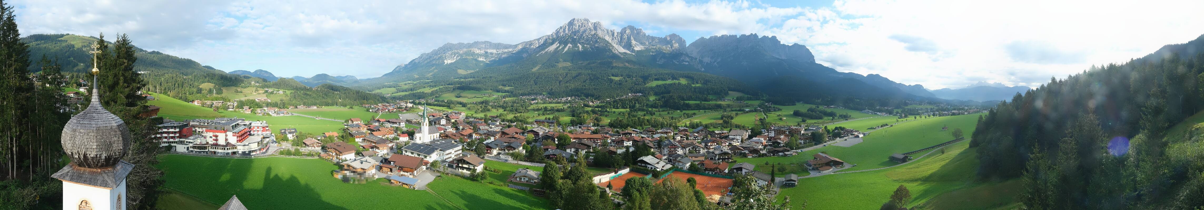 Archiv Foto Webcam Ellmau, Wilder Kaiser