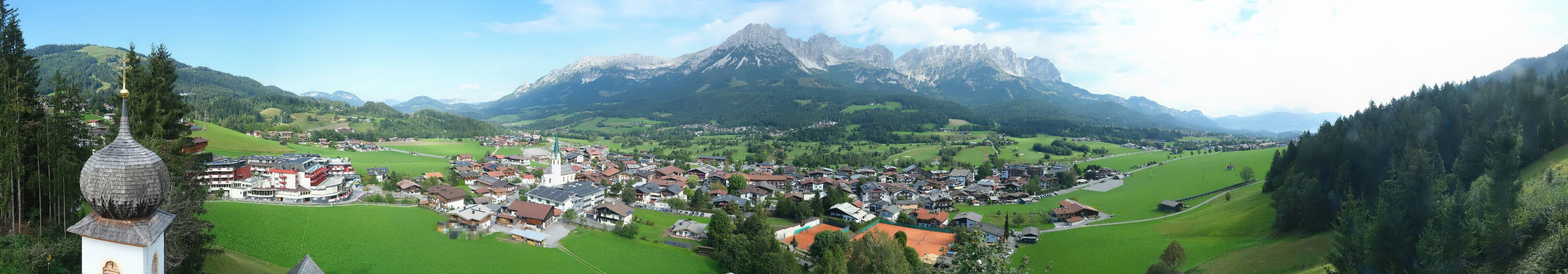 Archiv Foto Webcam Ellmau, Wilder Kaiser