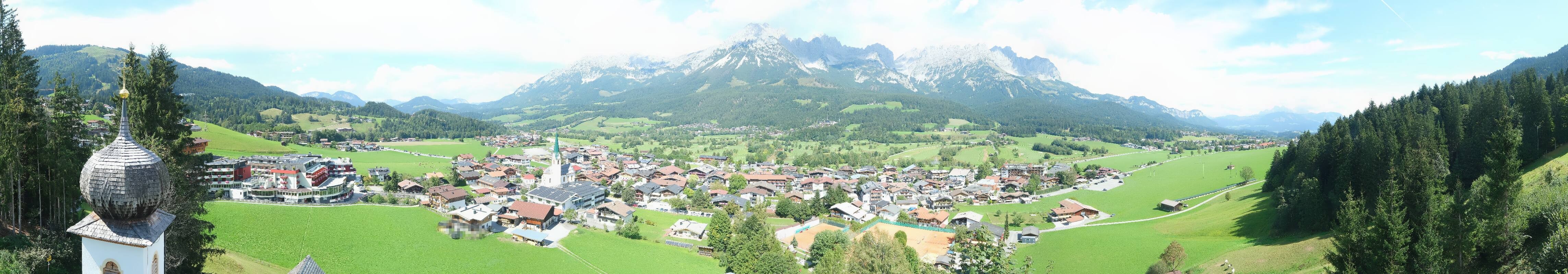 Archiv Foto Webcam Ellmau, Wilder Kaiser