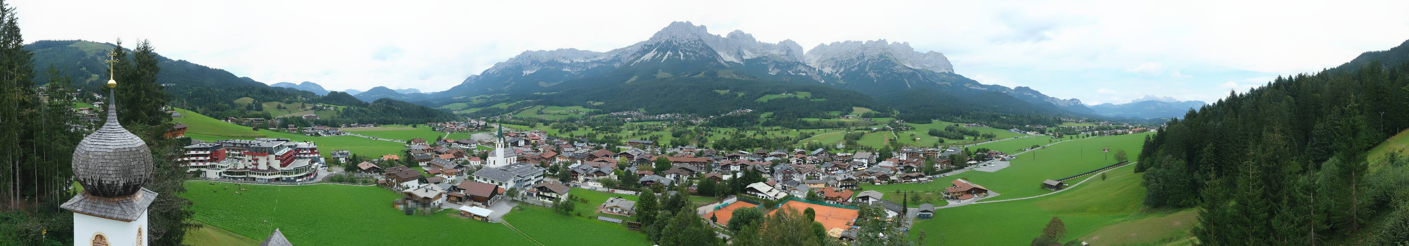 Archiv Foto Webcam Ellmau, Wilder Kaiser