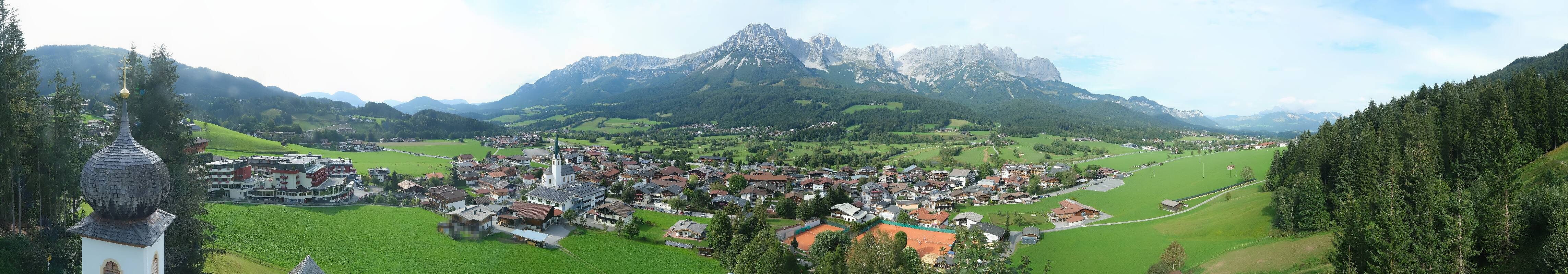 Archiv Foto Webcam Ellmau, Wilder Kaiser