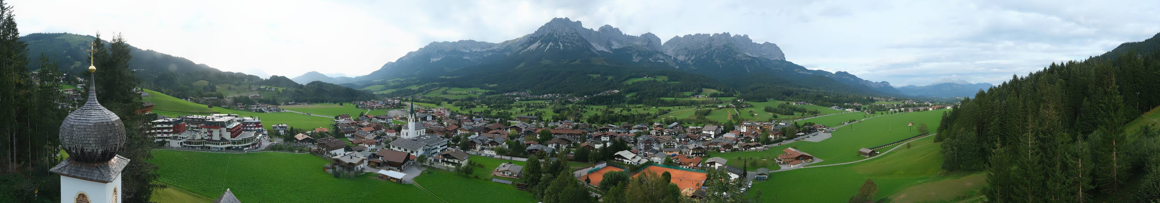 Archiv Foto Webcam Ellmau, Wilder Kaiser