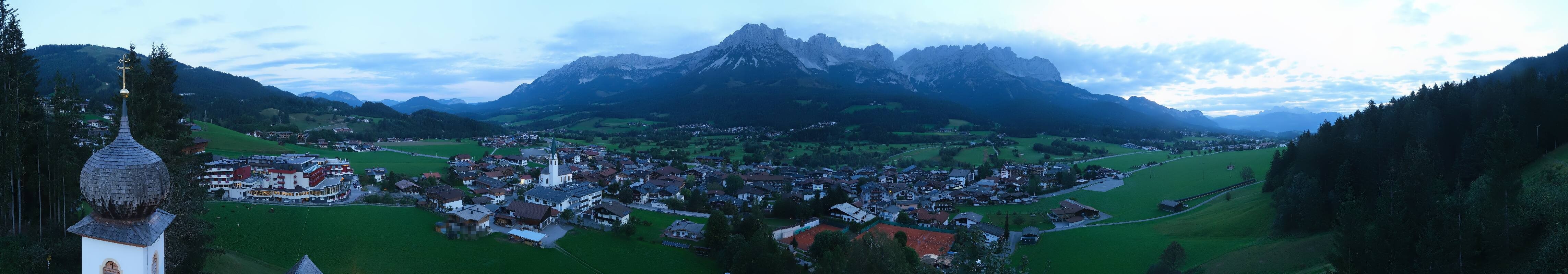 Archiv Foto Webcam Ellmau, Wilder Kaiser