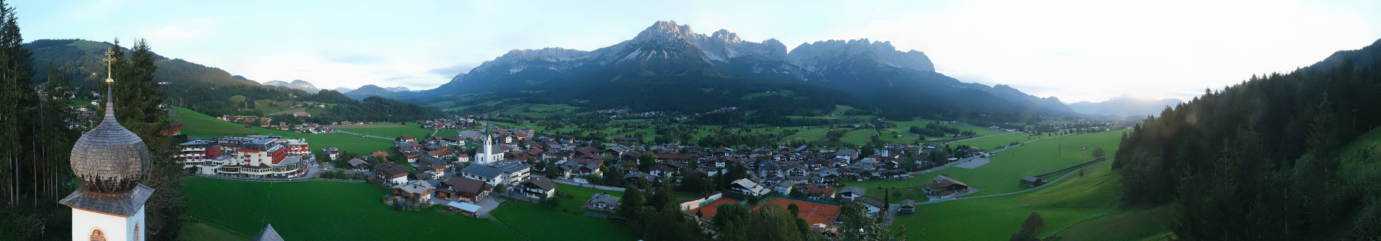 Archiv Foto Webcam Ellmau, Wilder Kaiser