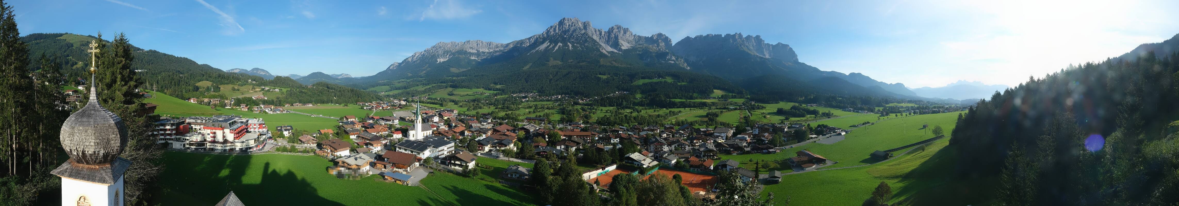 Archiv Foto Webcam Ellmau, Wilder Kaiser